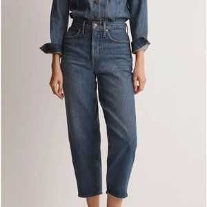 Madewell NWOT Balloon Jeans Ellisboro Wash 26